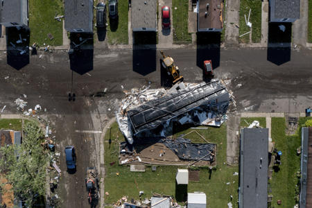 Severe storms batter the Midwest, including reported tornadoes that shredded a FedEx facility<br><br>