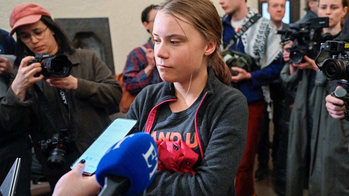 600 euros d’amende pour la militante écologiste greta thunberg, condamnée pour désobéissance civile