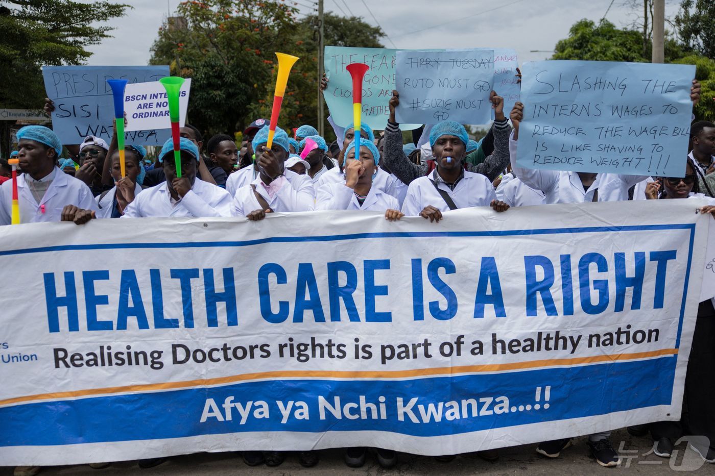 케냐, 의사 7000여명 파업 종료 위한 협약 타결