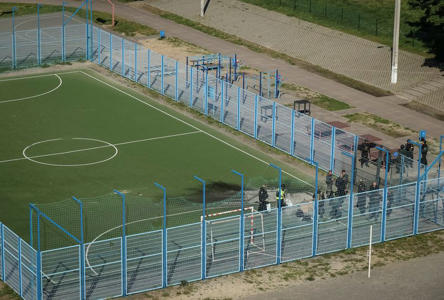 Russian attack hits school stadium, injures four children in Ukraine