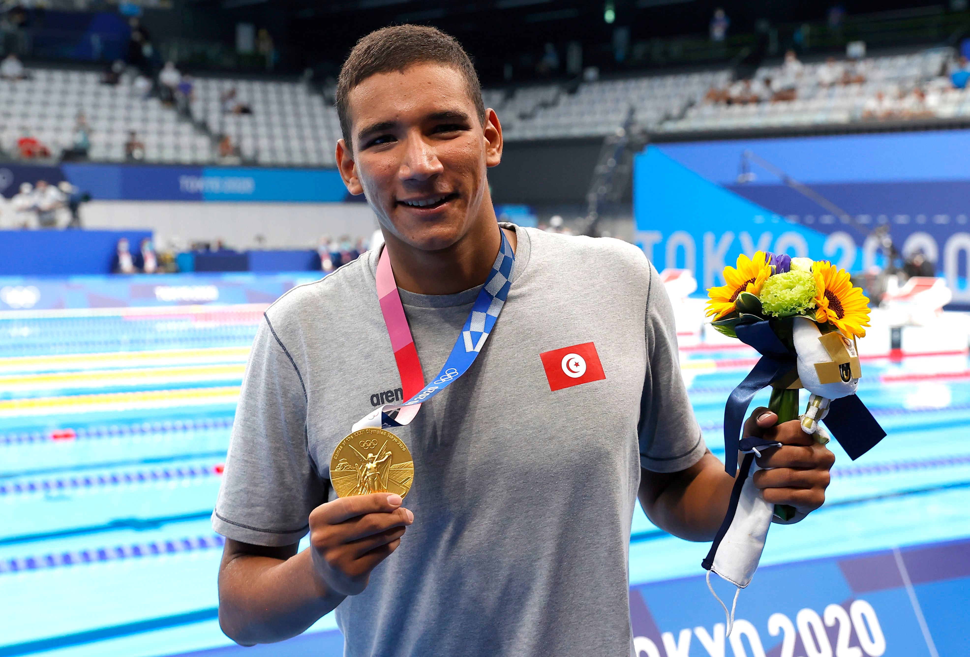 tunisia’s olympic gold medallist ahmed hafnaoui a major doubt for paris 2024