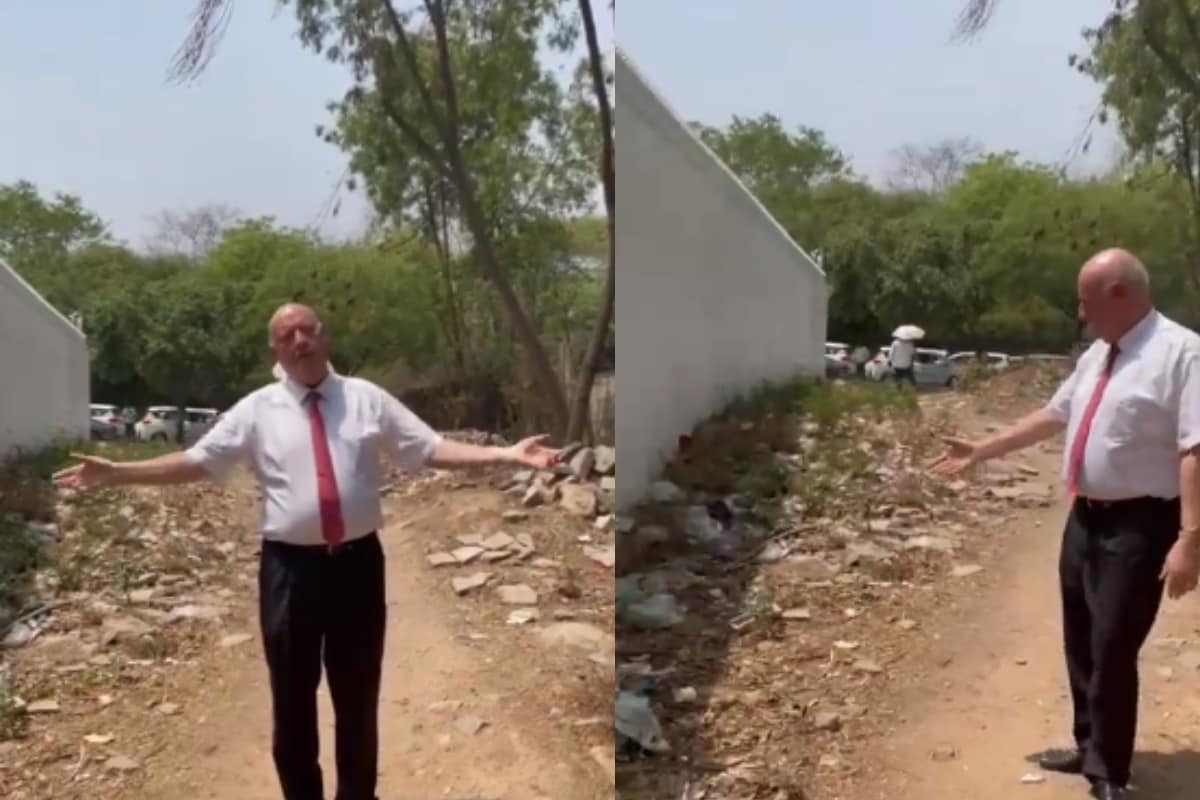 'hope somebody will listen': danish diplomat's video spurs clean-up near embassy in delhi