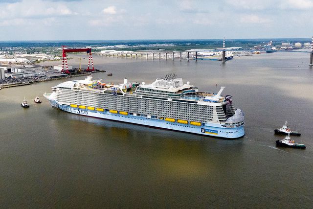 royal caribbean’s newest ship 'utopia of the seas' begins 5-day sea trials with over 900 experts on board — see photos!