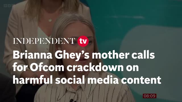 Brianna Ghey’s Mother Calls For Ofcom Crackdown On Harmful Social Media ...