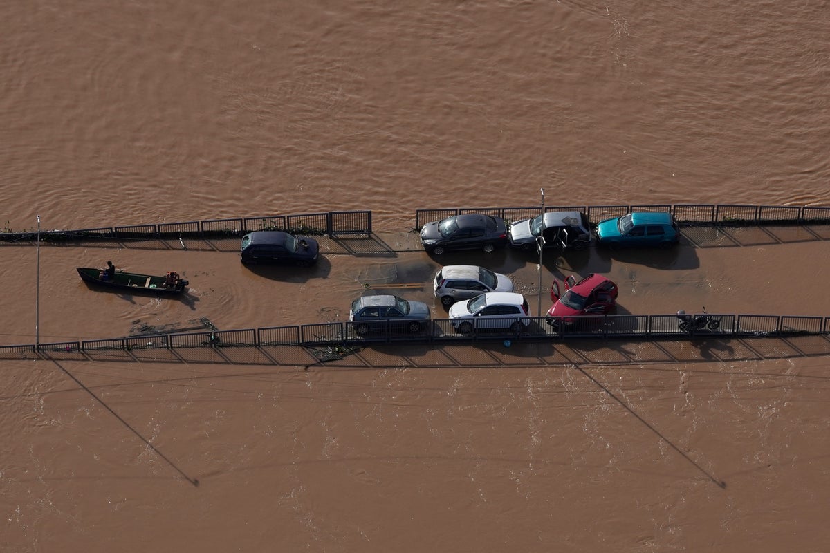 southern brazil is still reeling from massive flooding as it faces risk from new storms