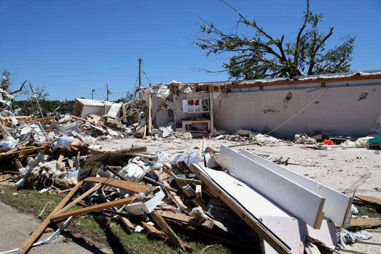 A tornado tore through a Barnsdall church May 6. But the altar — and a ...