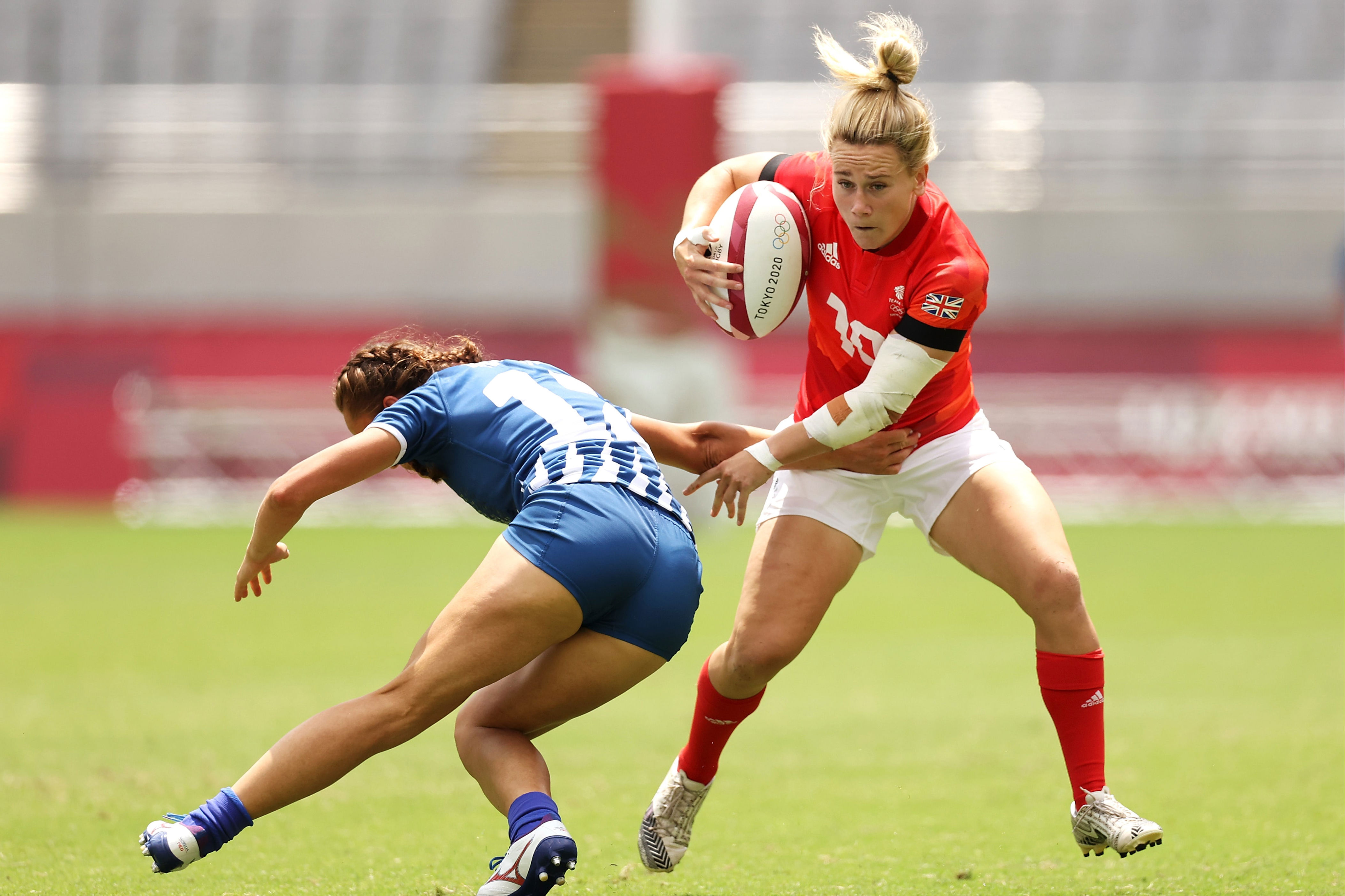 red roses stars ellie kildunne and meg jones to join up with gb sevens ahead of olympics