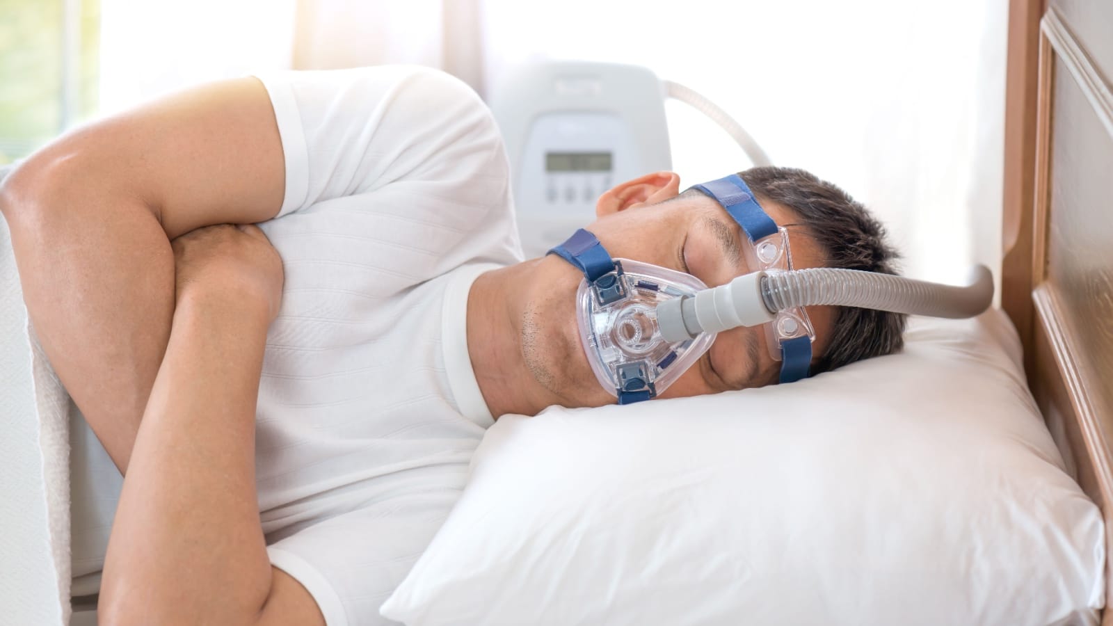<p>CPAP (continuous positive airway pressure) <strong><a href="https://www.nhlbi.nih.gov/health/cpap" rel="noopener">machines</a></strong> use mild air pressure to keep breathing airways open while you sleep. Your healthcare provider may prescribe CPAP to treat sleep-related breathing disorders including sleep apnea.</p>