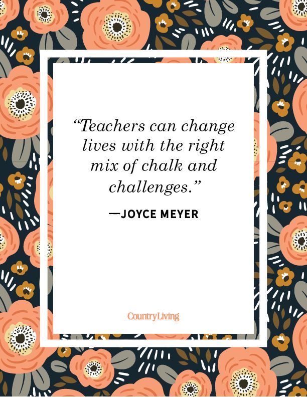 35 Teacher Quotes to Thank the Inspirational Educators You Know