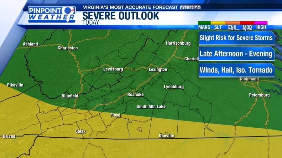 Pinpoint Weather: Storm Chances Increase Overnight And Thursday