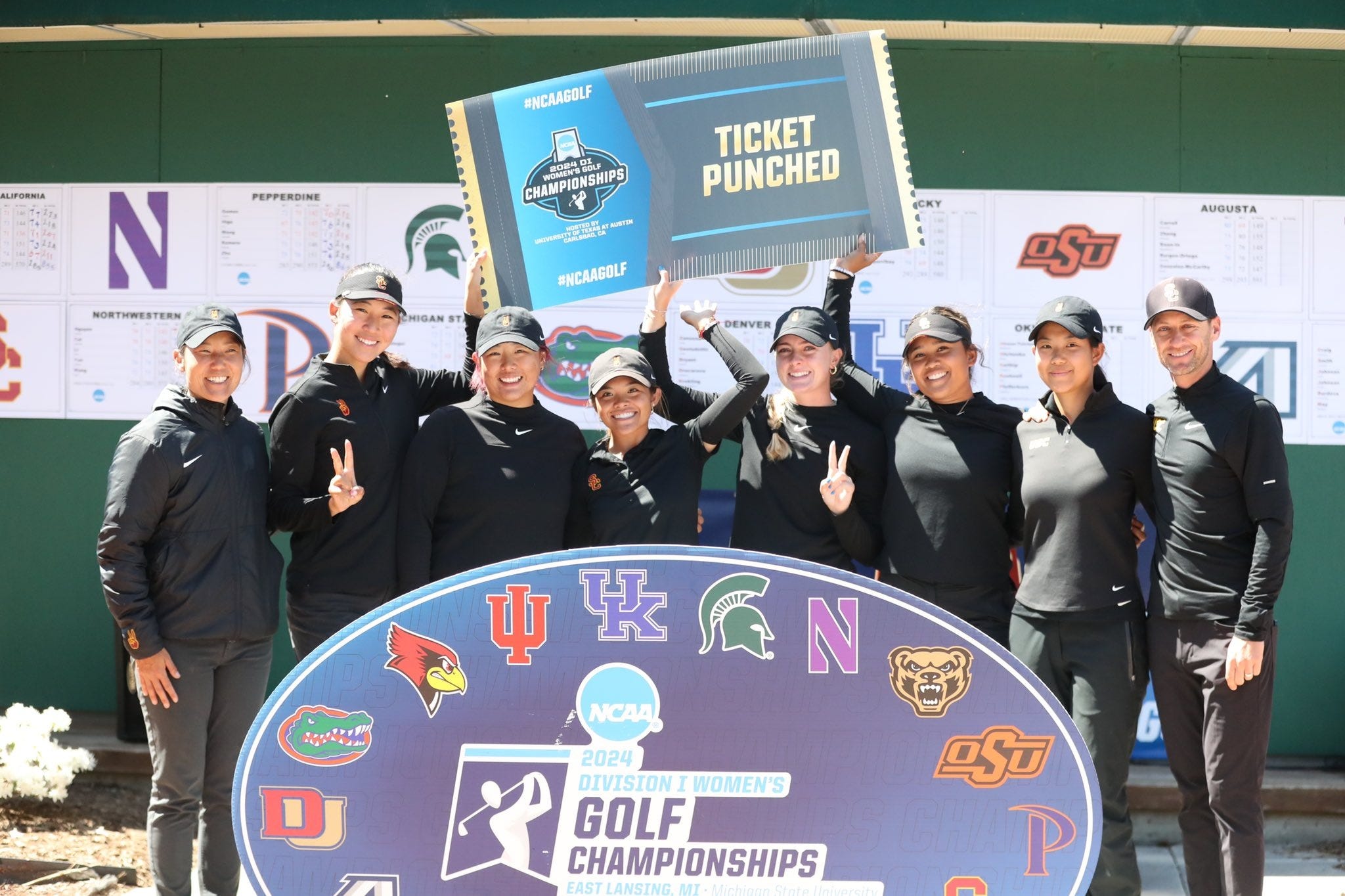 meet the 30 teams and 6 individuals who advanced to the 2024 ncaa div. i women's golf national championship