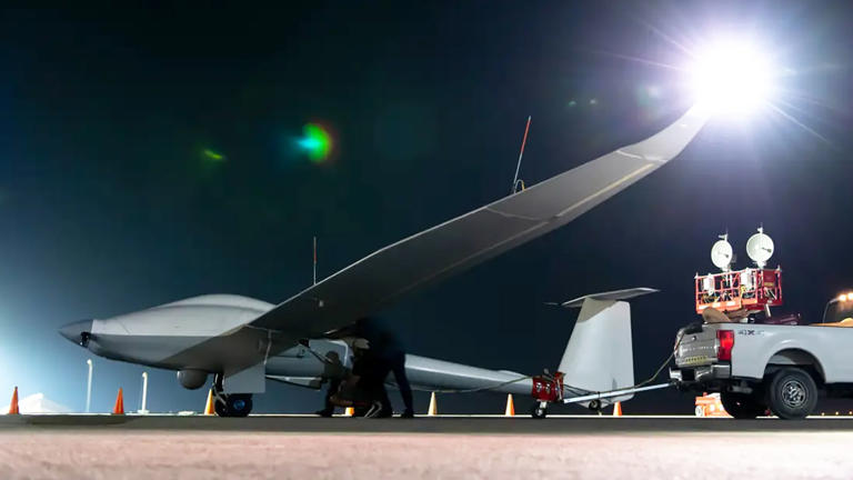 Air Force's ULTRA Long-Endurance Glider-Like Drone Is Now Operating In The Middle East