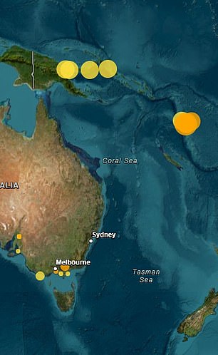 major earthquake strikes close australian neighbour
