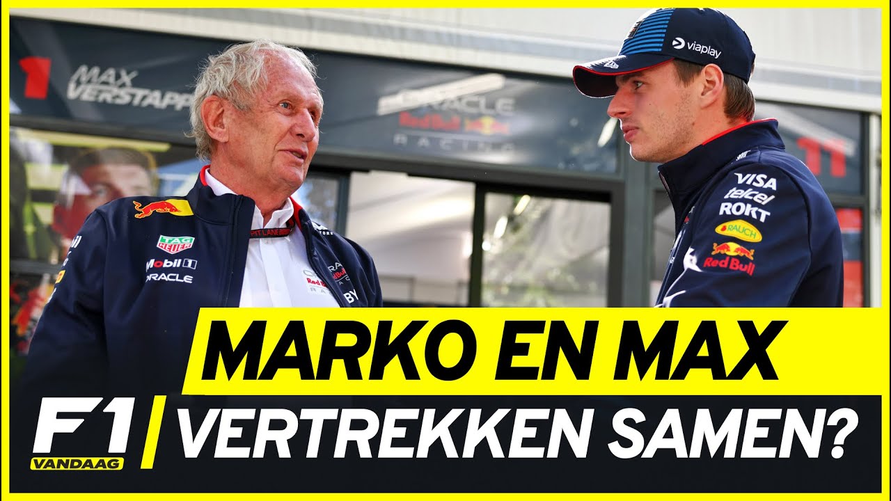 Wordt Verstappen Door Marko Geholpen Om Te Vertrekken? | F1 VANDAAG