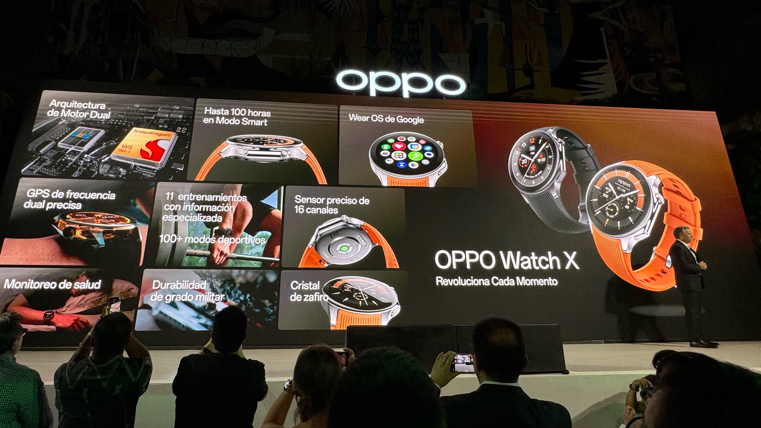 android, elegancia y durabilidad: oppo watch x ya está en méxico