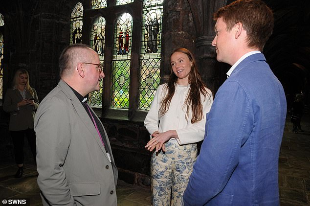 duke of westminster visits chester cathedral ahead of his june wedding