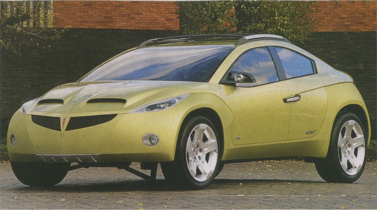 gm is destroying yet another old concept, the 2001 pontiac rev