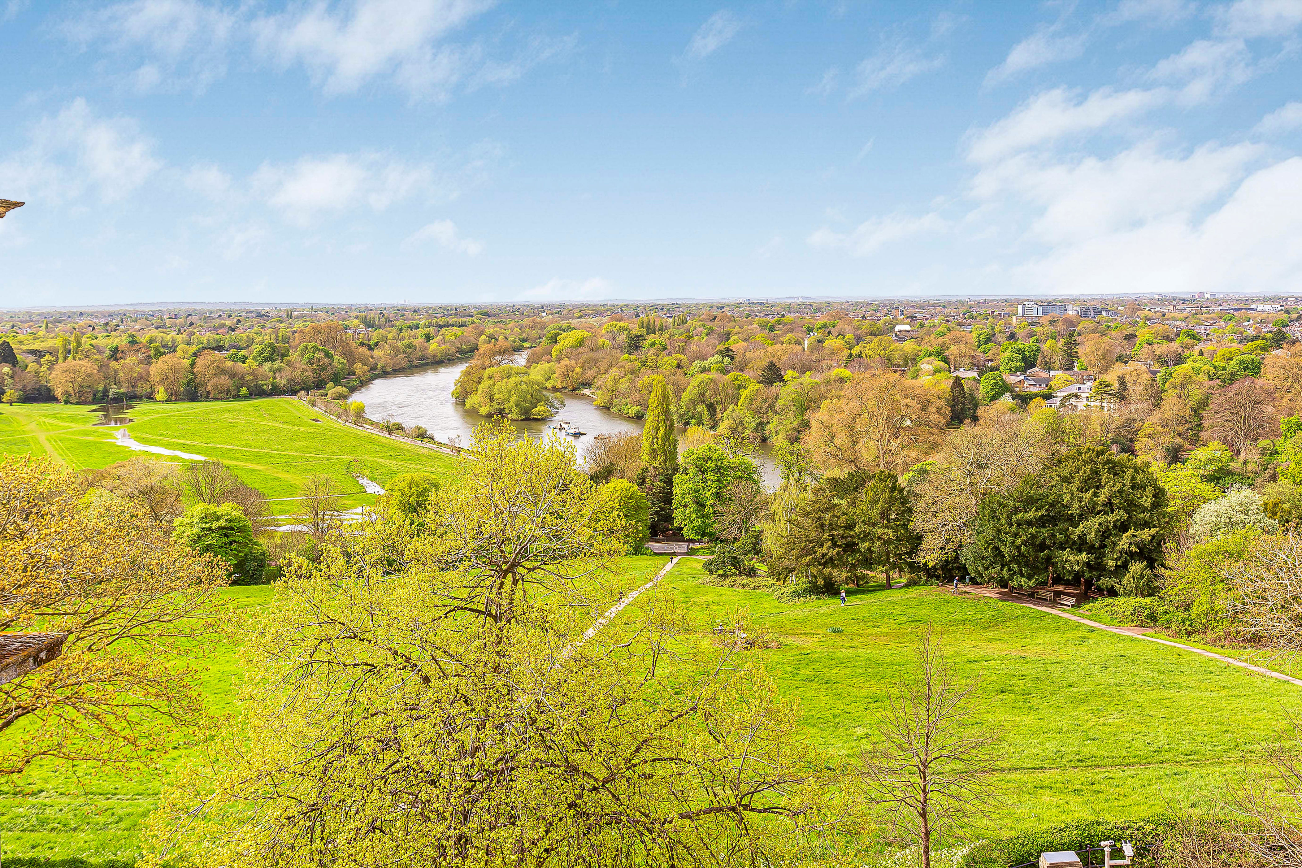 home with a view: 'one of a kind' richmond house with protected viewpoint on the market for £7.5m
