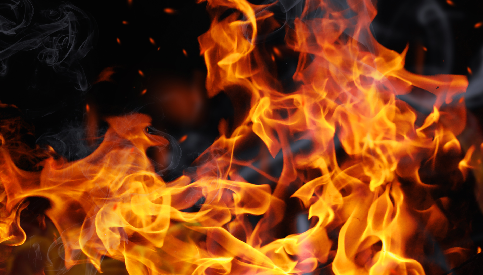 Man dies after being trapped in burning home, officials say