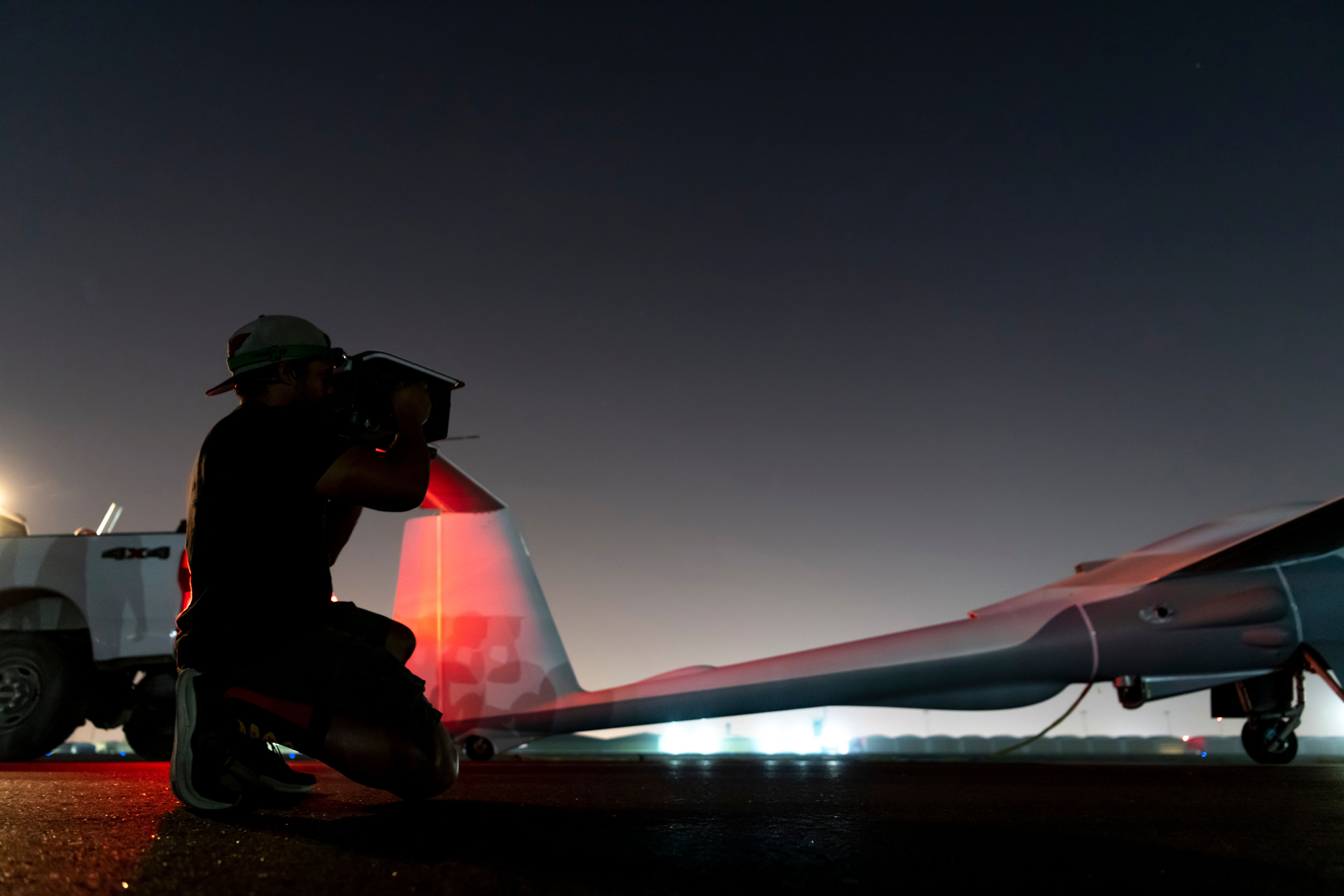 air force's ultra long-endurance glider-like drone is now operating in the middle east
