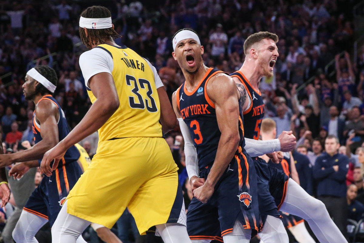 knicks' josh hart got away with 'dirty' play in nba playoff win over pacers