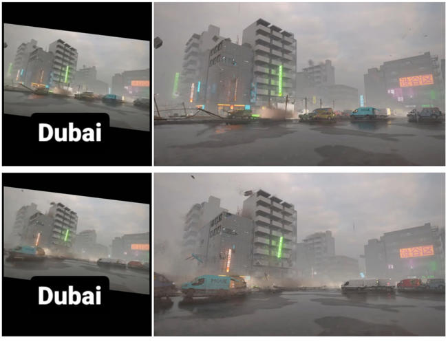 Video game footage falsely shared as Dubai storm that caused deadly floods