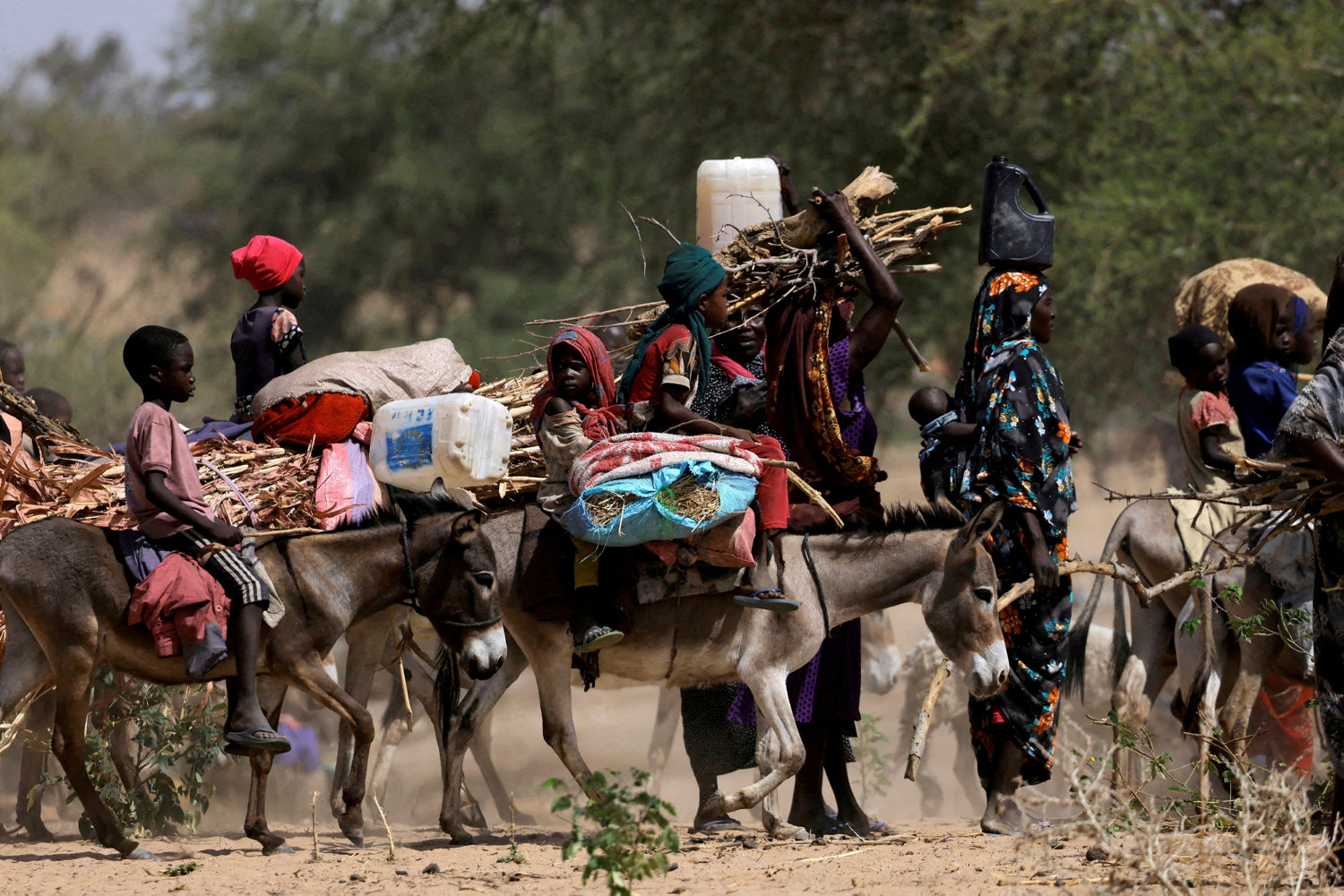 vagthund: paramilitære angreb i darfur er muligvis folkedrab