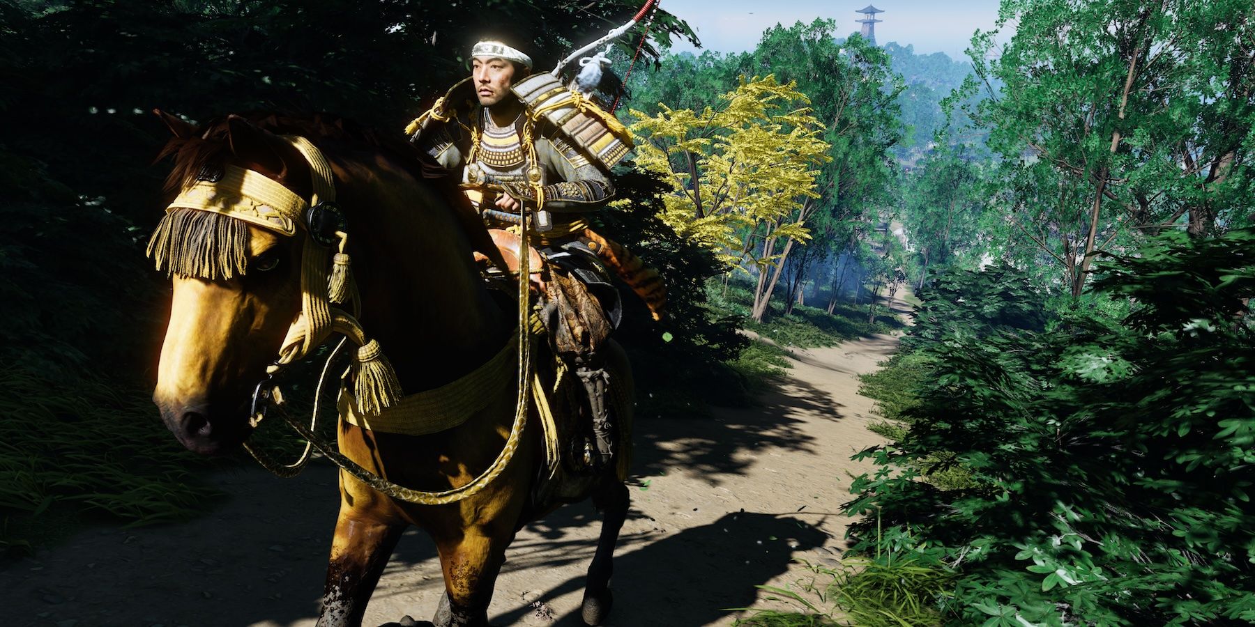 amazon, ghost of tsushima didn't need to be hyperrealistic, but walking that back now would be difficult