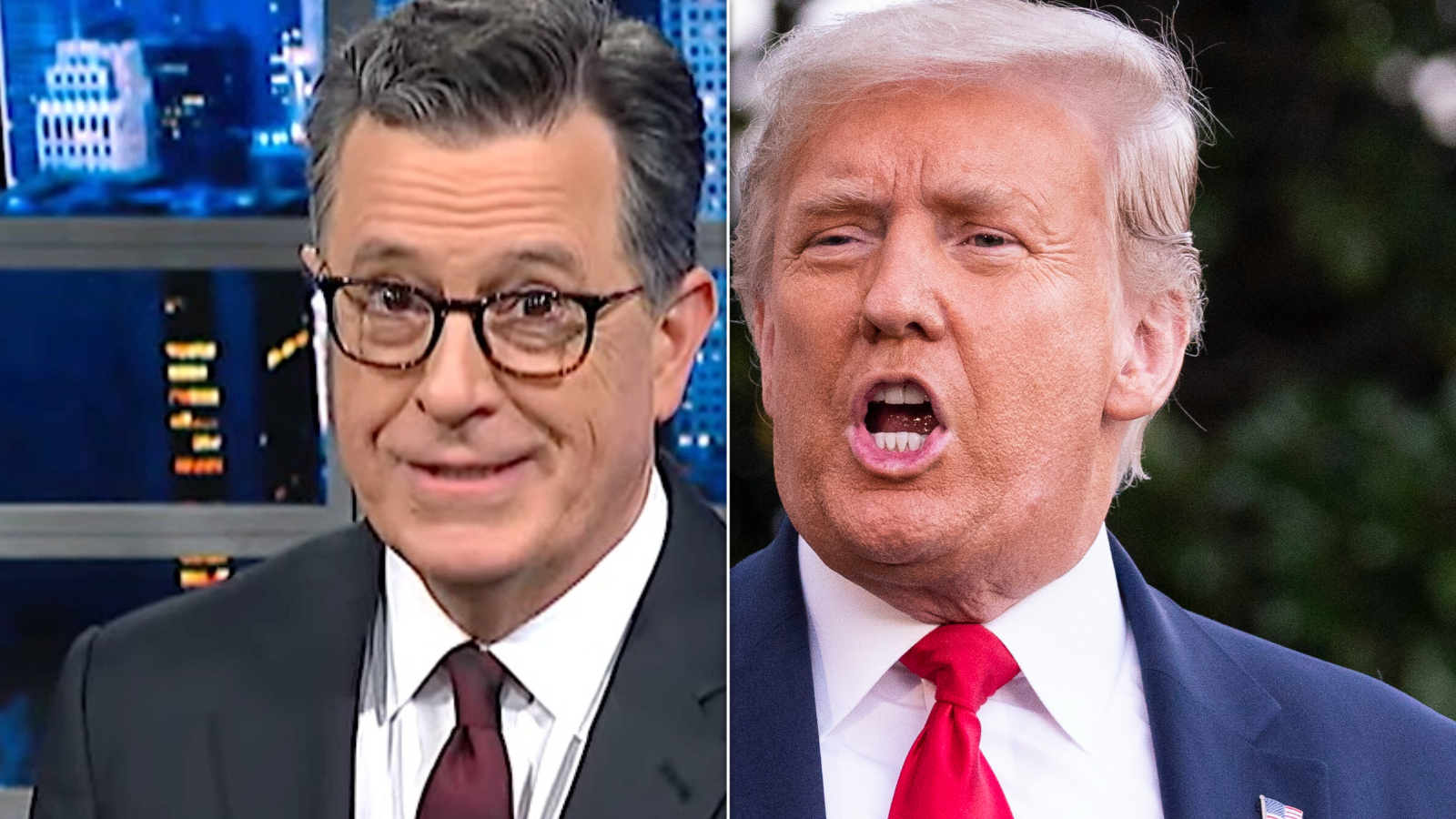 stephen colbert spots big 'warnings' for trump in latest election numbers