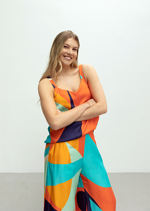 first look: lennon courtney launches colorful summer collection