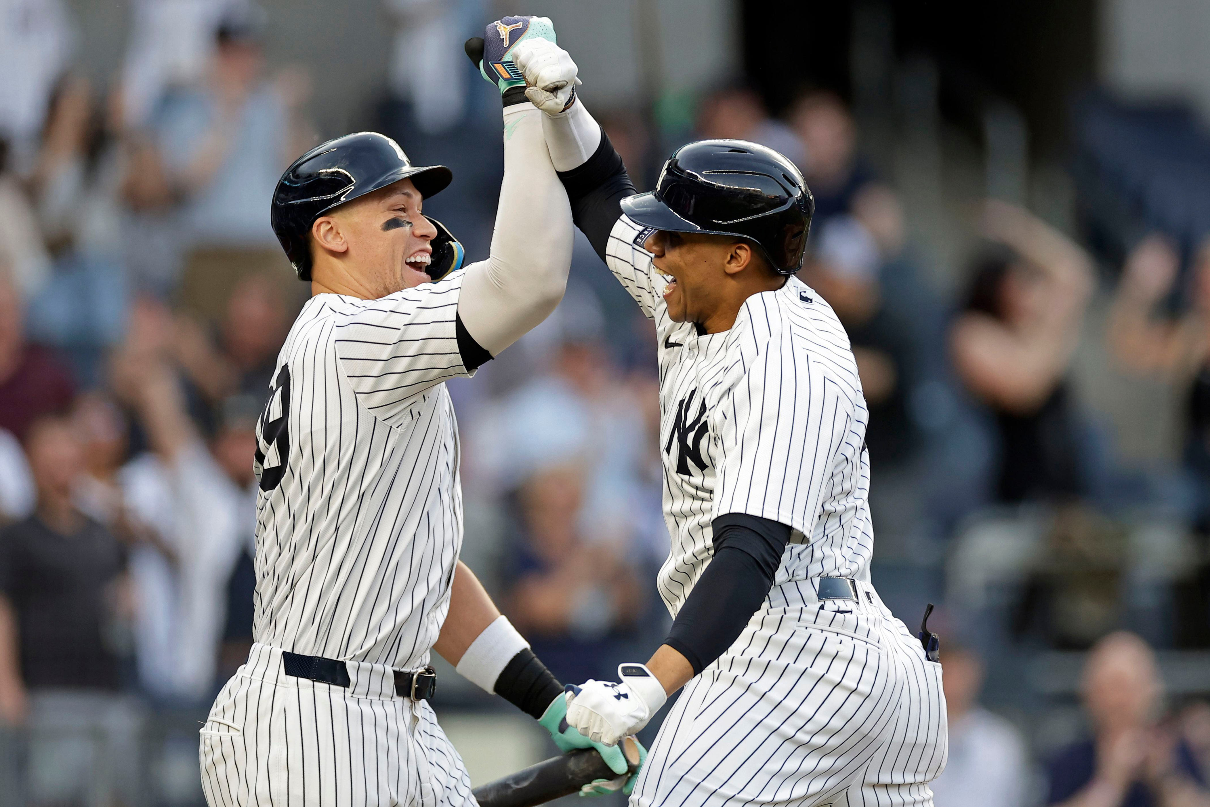 Juan Soto, Aaron Judge, Giancarlo Stanton All Homer As Yankees Hitting ...