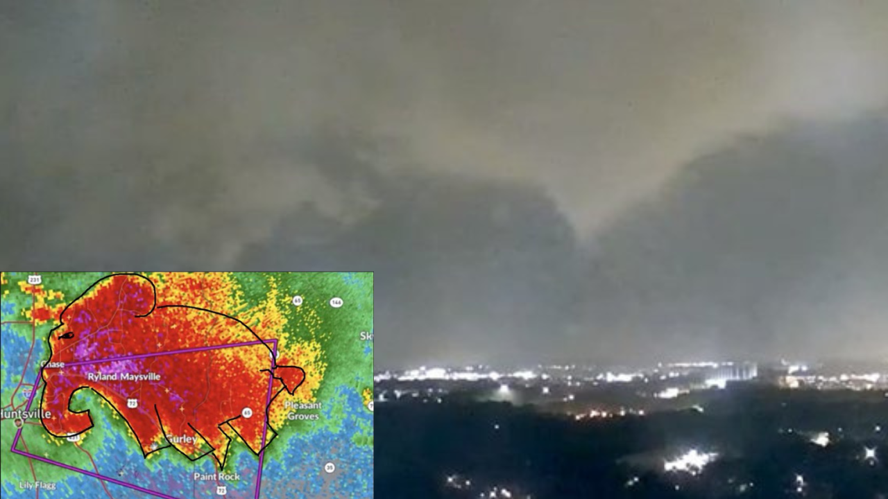 another tornado? huntsville, madison in alabama on alert