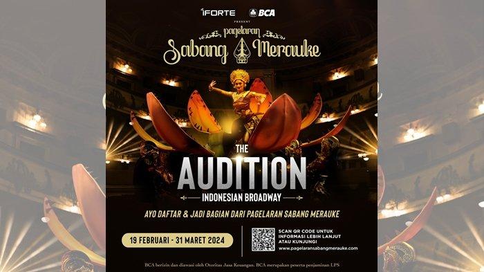 50 penari berbakat lolos final ,the audition, pagelaran sabang merauke the indonesian broadway