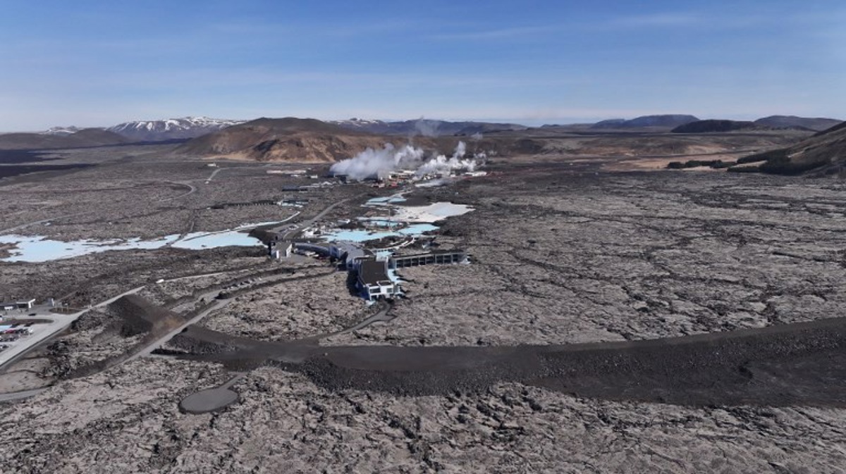 en islande, l'éruption volcanique est terminée