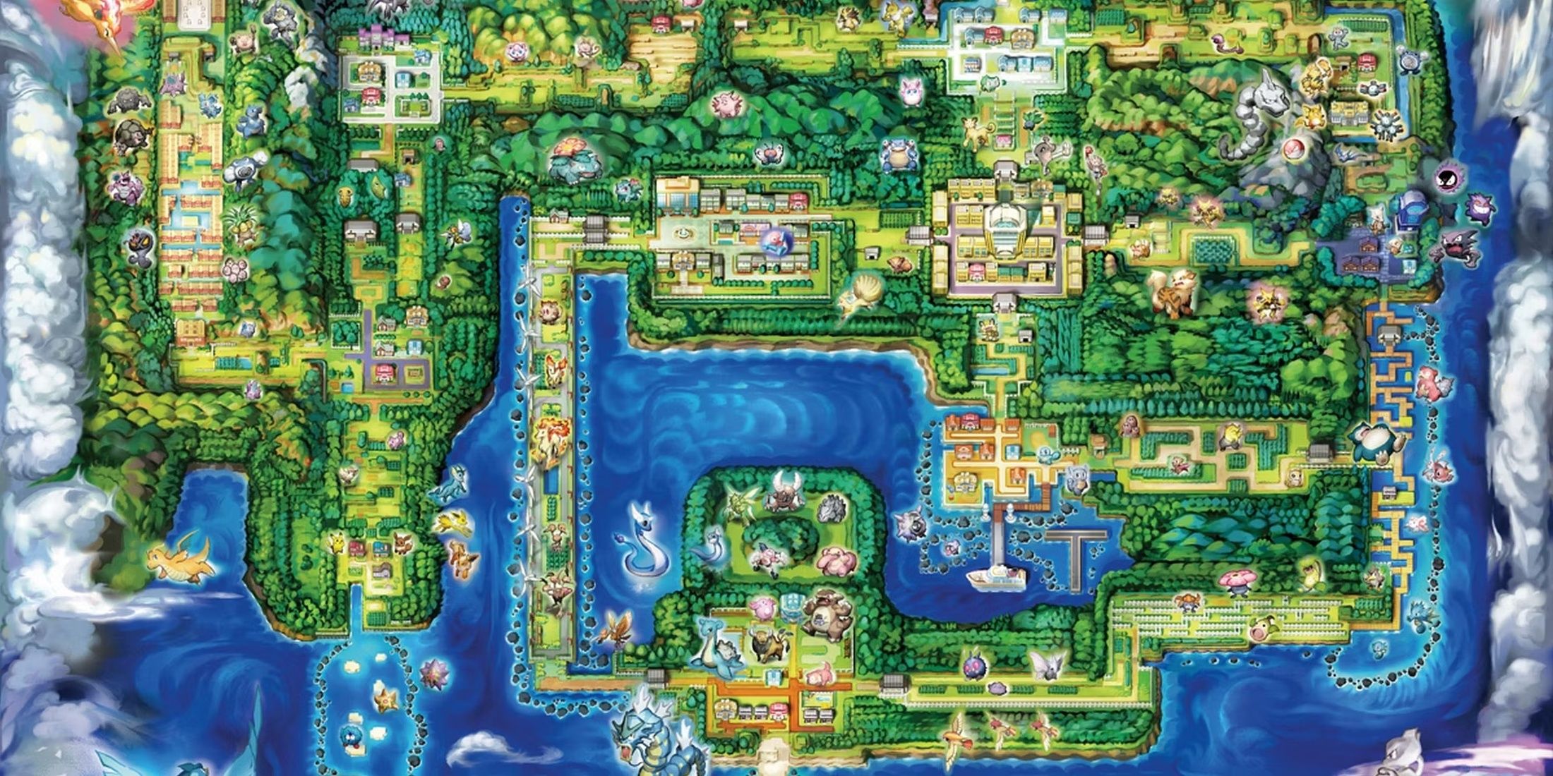 amazon, android, pokemon kanto region recreated in terraria