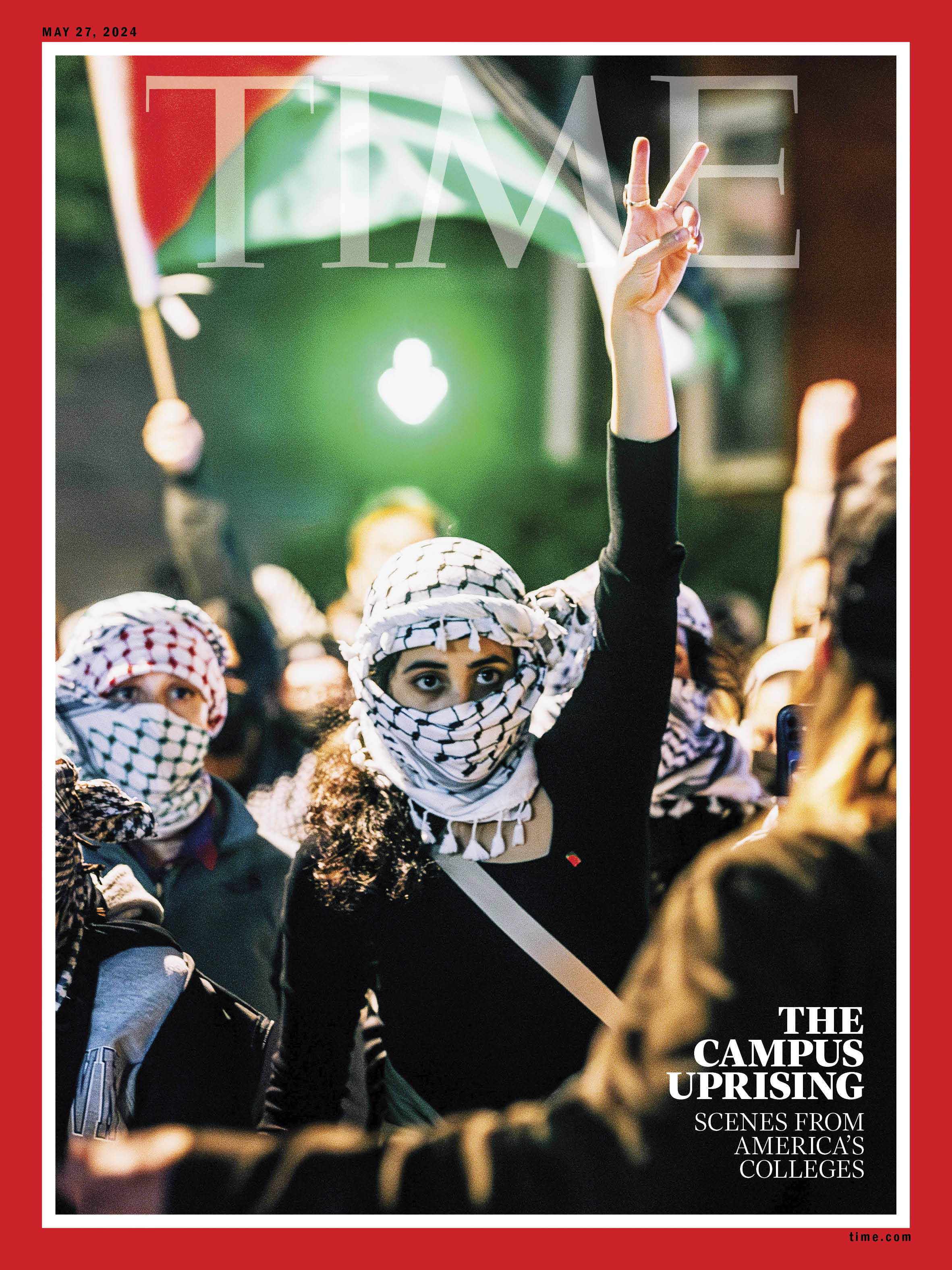 the story behind time's campus protests cover