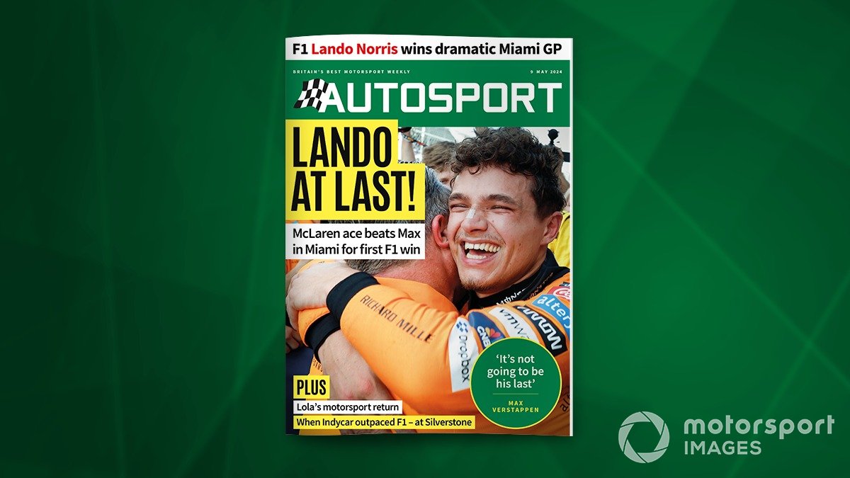 magazine: norris casts off unwanted f1 record with miami gp win