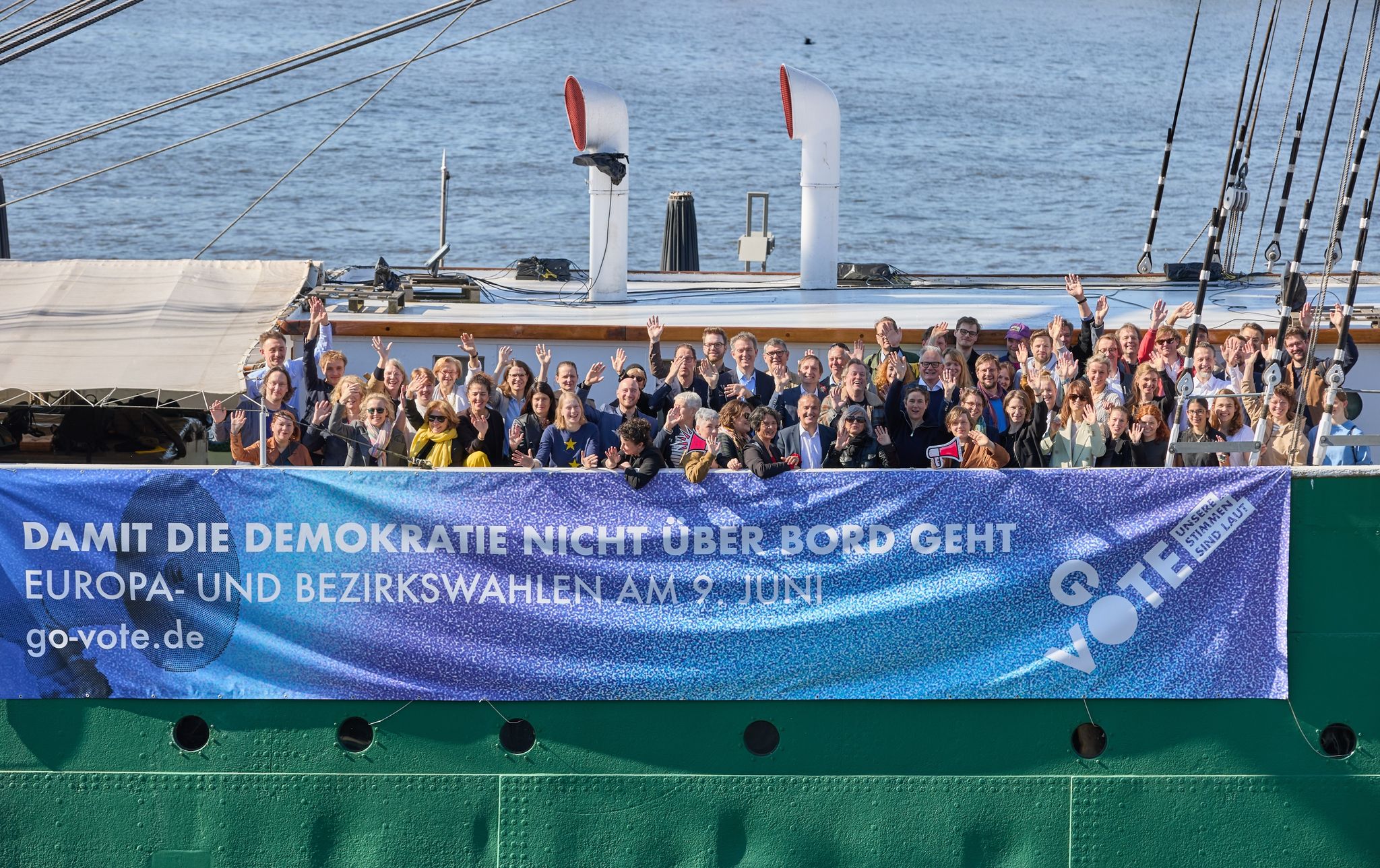 vor der europawahl: bündnis ruft zu demo gegen rechts auf