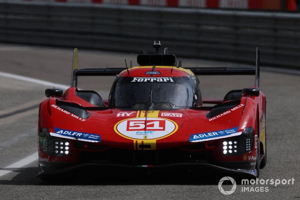 wec spa: ferrari leads the way in fp1 as new manufacturers impress