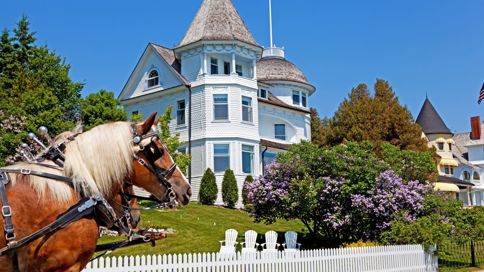 <p>Located on Lake Huron, Mackinac Island is a must-visit for its car-free environment, Victorian charm, and stunning vistas. It offers a step back in time.</p>