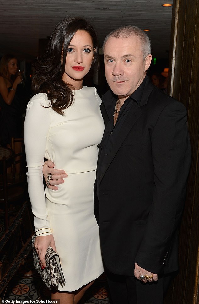 love life of britain's richest artist damien hirst as he welcomes son