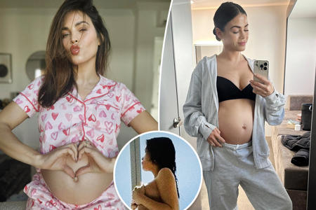 Pregnant Jenna Dewan bares all in revealing bump photo one month ahead of due date<br><br>