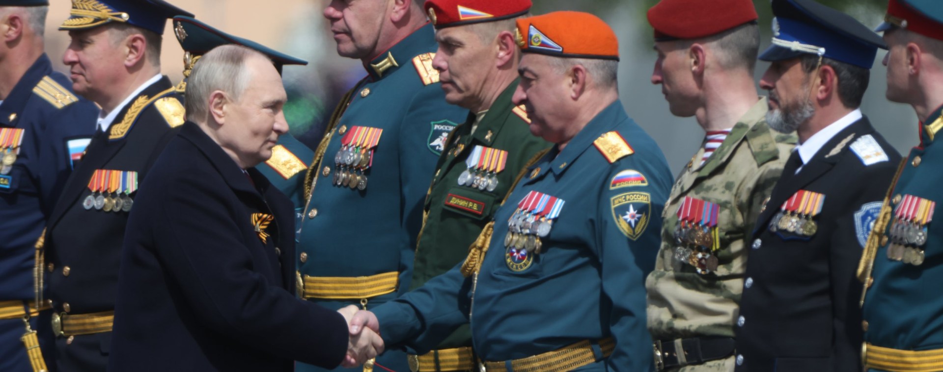 hackers target coverage of putin's victory day parade to compare him to hitler