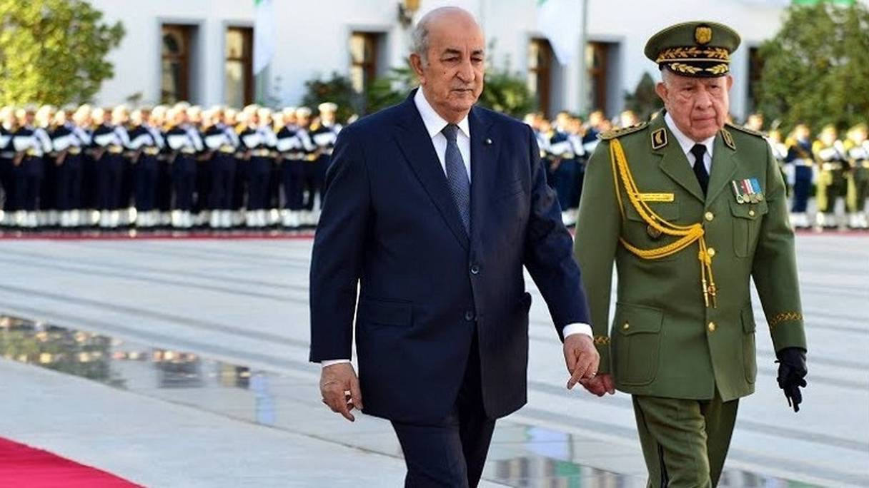 algérie : tebboune et chengriha parle du maroc comme principal menace