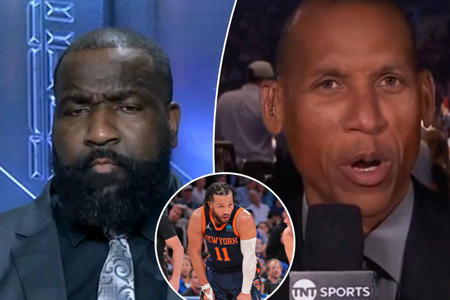 Kendrick Perkins slams TNT broadcast for being ‘all about Reggie Miller’ during Game 2<br><br>