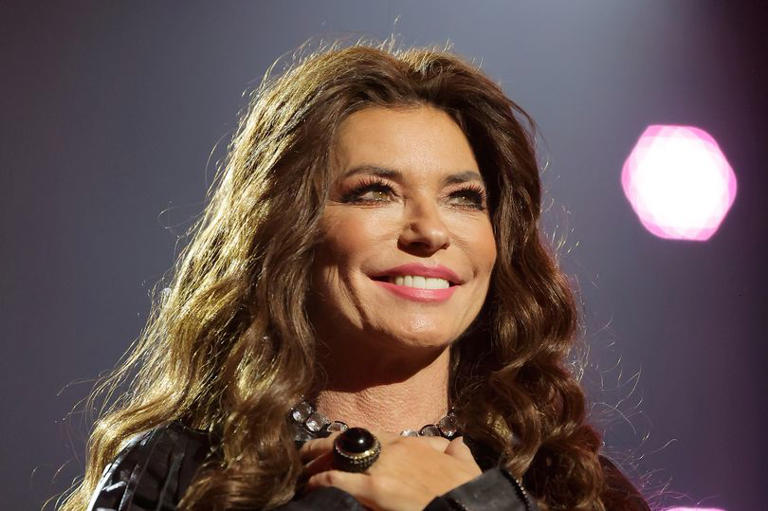 Shania Twain posted an image that showed her locks looking very different