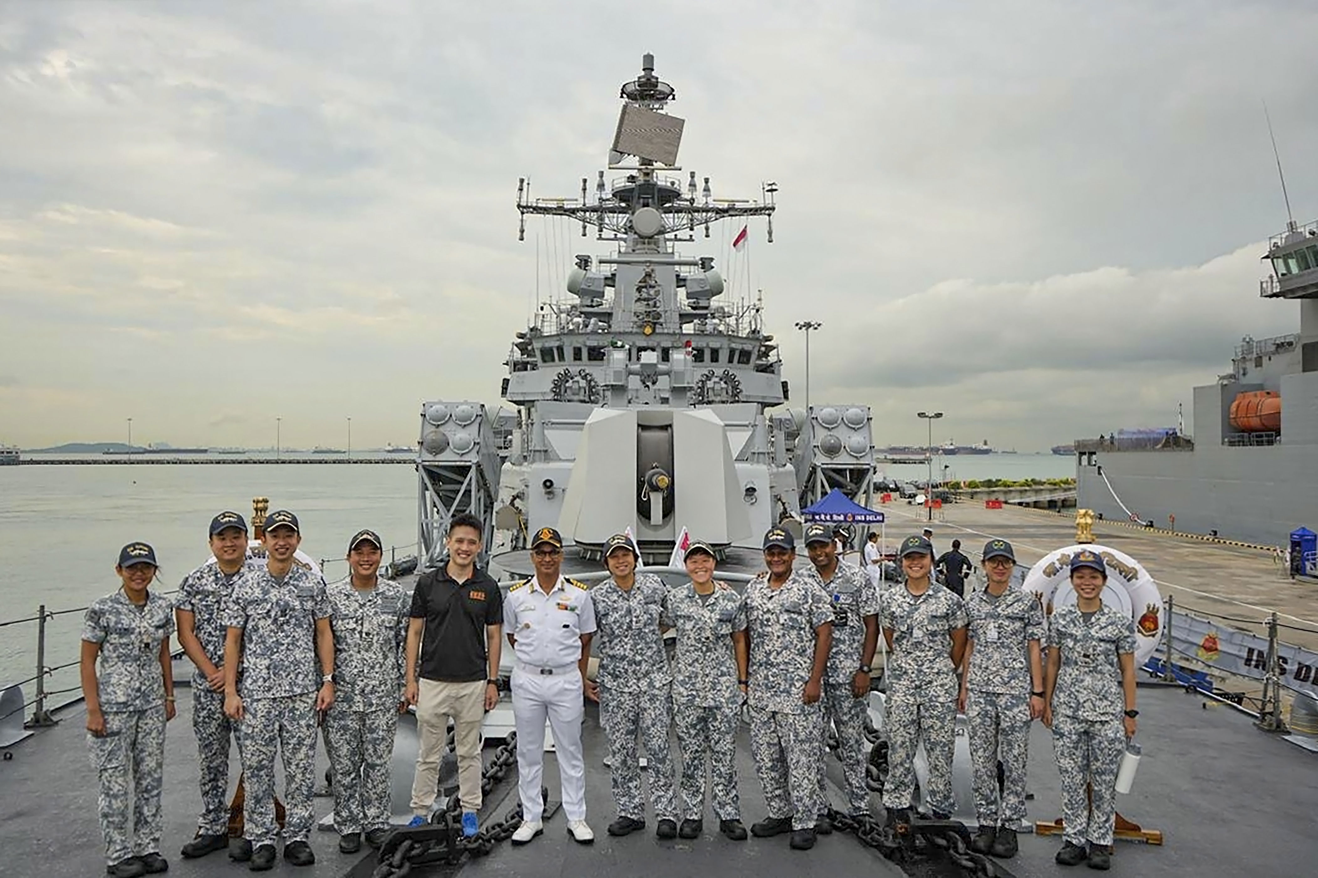 three indian naval ships visit singapore from may 6-9