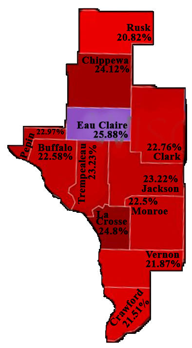 Wisconsin is (still) a very dunk state