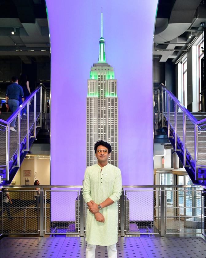 vikas khanna: it was a very big deal to light up the empire state building