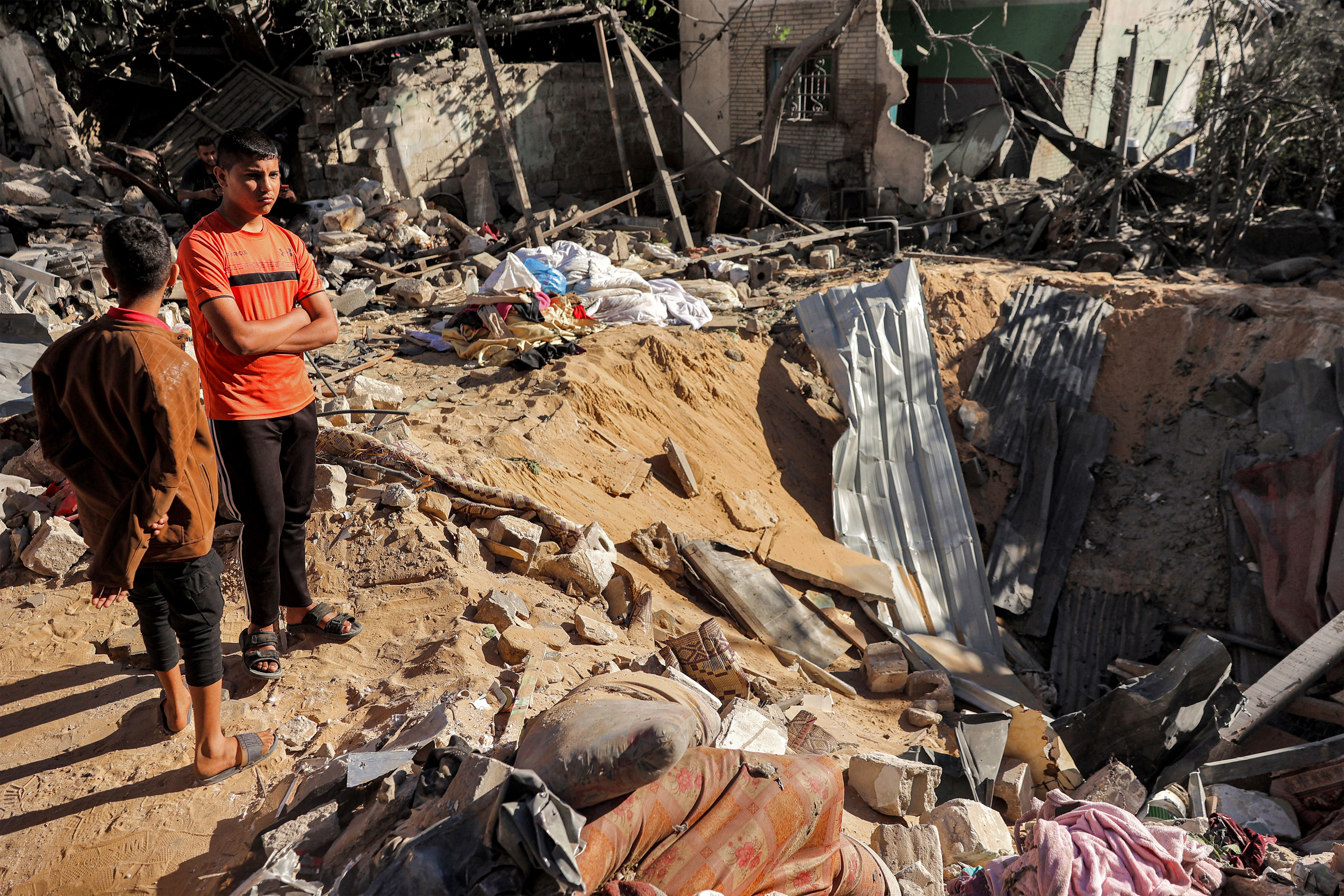 ‘fear turning to terror’ as rafah pounded by relentless strikes as israel ignores us arms threat